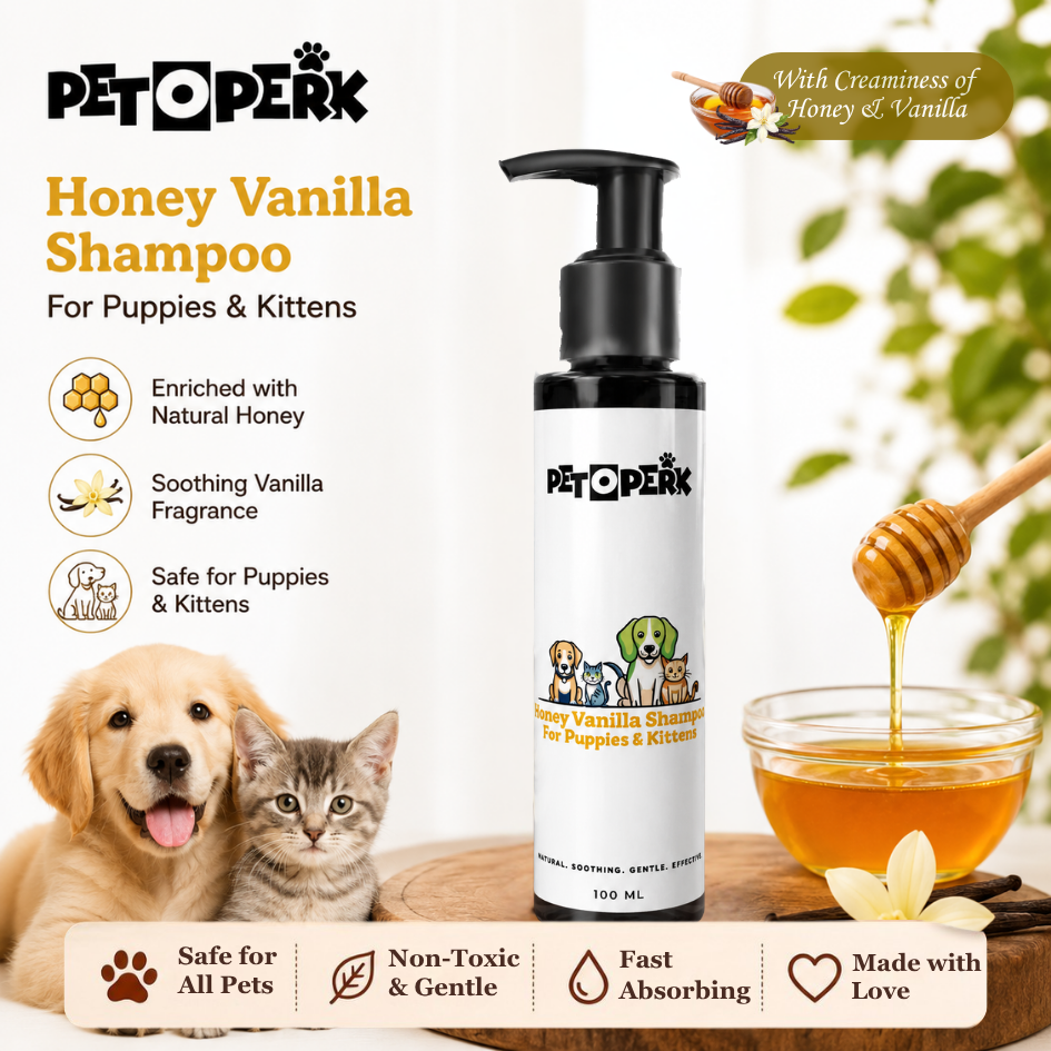 Honey Vanilla Puppy & Kitten Shampoo